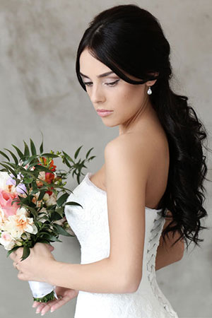 Beautiful Wedding Day Hair for Bridesmaids
