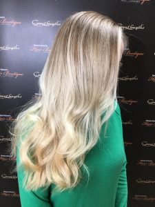 blonde hair colour at melanie richards hair salon peterborough