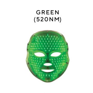 green mask Melanie Richard’s Beauty Salon in Peterborough - LED Treatments with Unique LED Masks