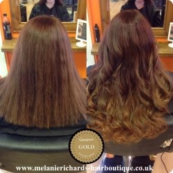 Hair Extensions Before and After 3