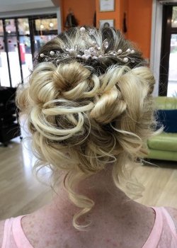 WEDDING HAIR IDEAS FOR BRIDES AND BRIDESMAIDS ATT MELANIE RICHARDS HAIR BOUTIQUE AND TANNING SALON IN PETERBOROUGH