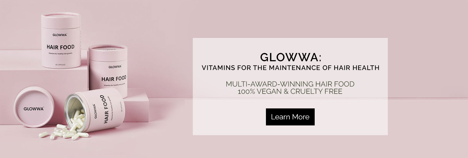 GLOWWA HAIR SUPPLEMENTS AT MELANIE RICHARD'S AWARD WINNING HAIR AND BEAUTY SALON IN PETERBOROUGH