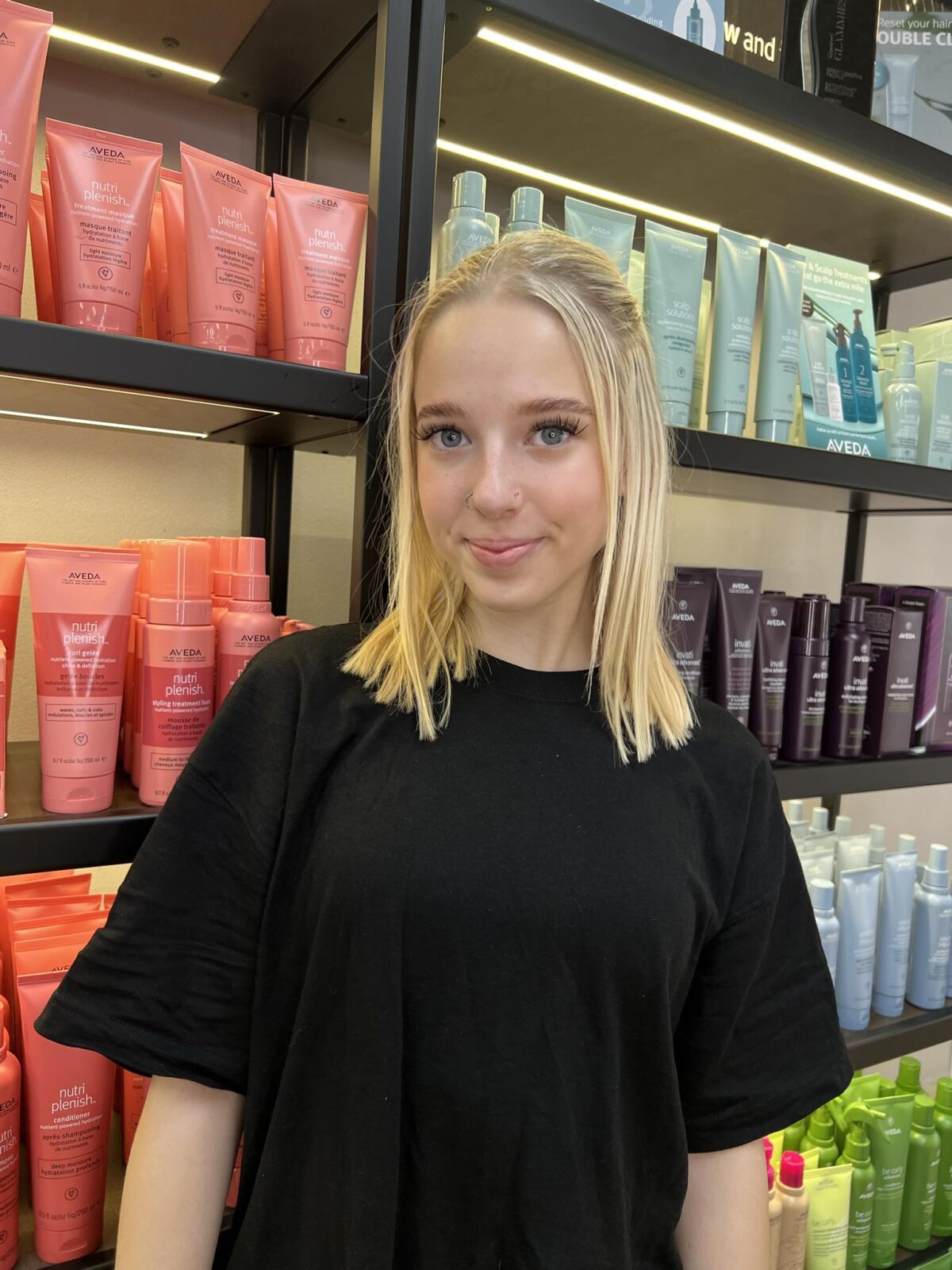 hannah at melanie richards hair and beauty salon peterborough