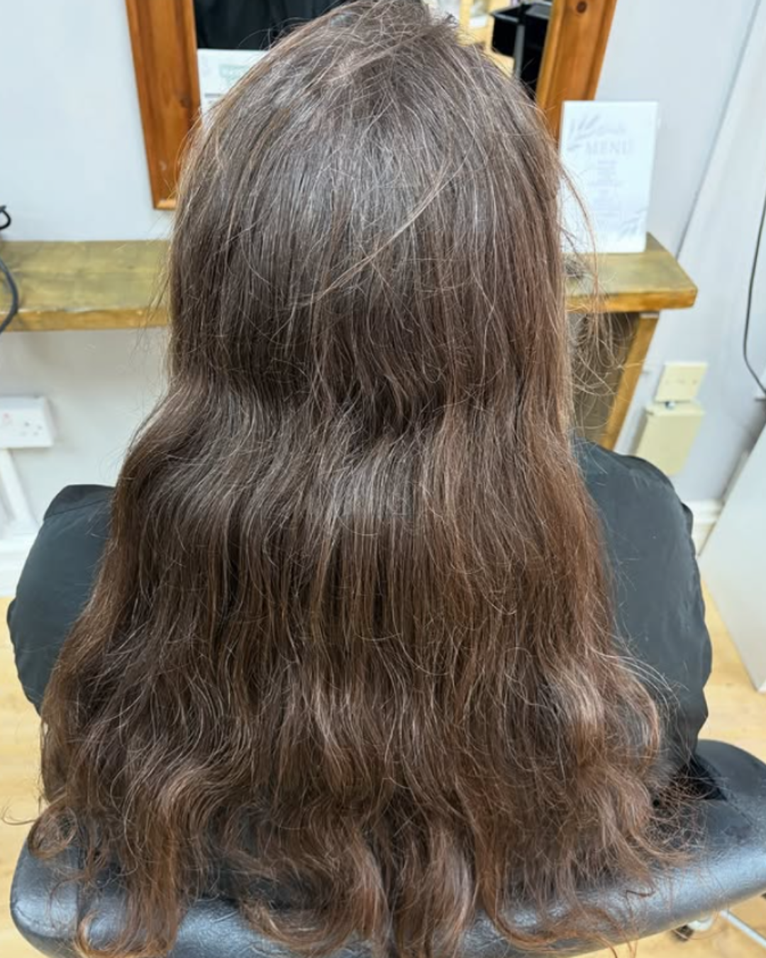 ladies hair colour makeover on long dark hair ladies hair colour makeover on long dark hair