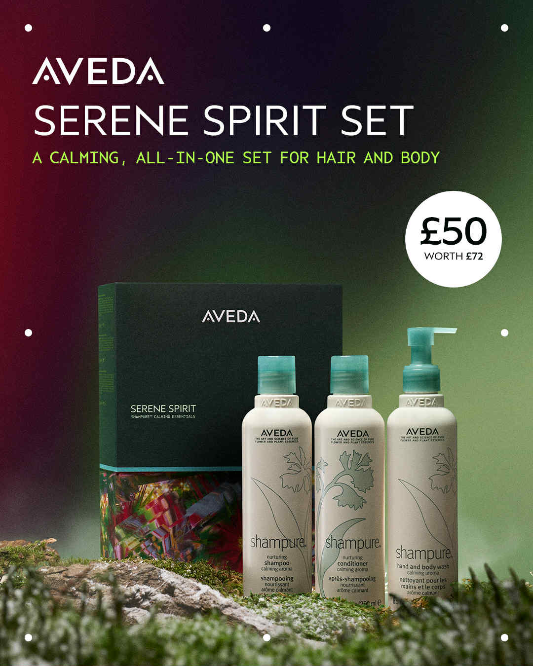 AVEDA GIFTS FOR CHRISTMAS AT MELANIE RICHARDS HAIR AND BEAUTY SALON PETERBOROUGH